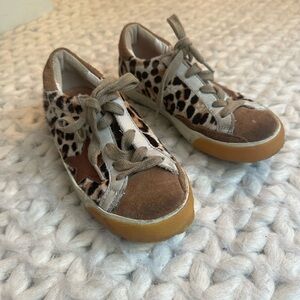 Kids leopard Golden Goose Sneakers size 28